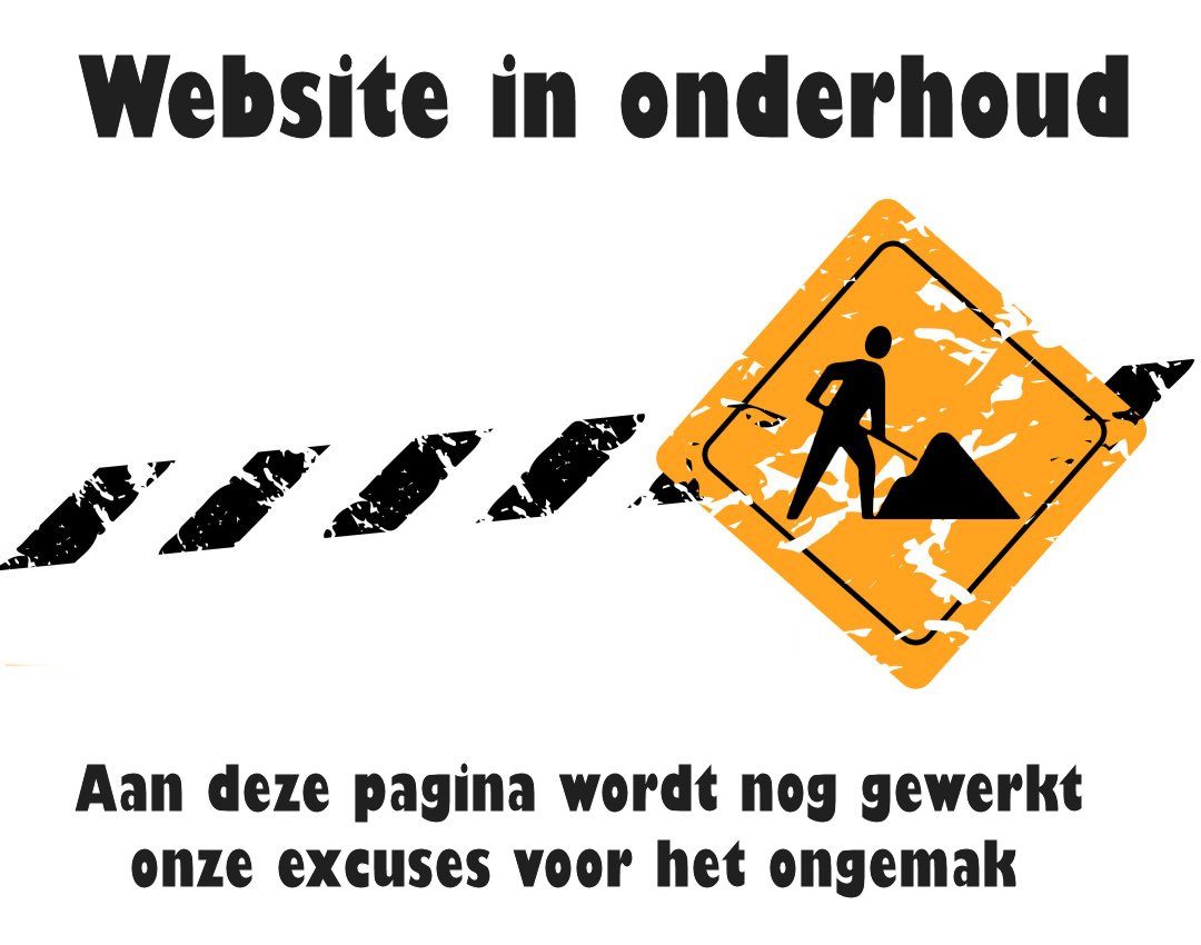 Website in onderhoud